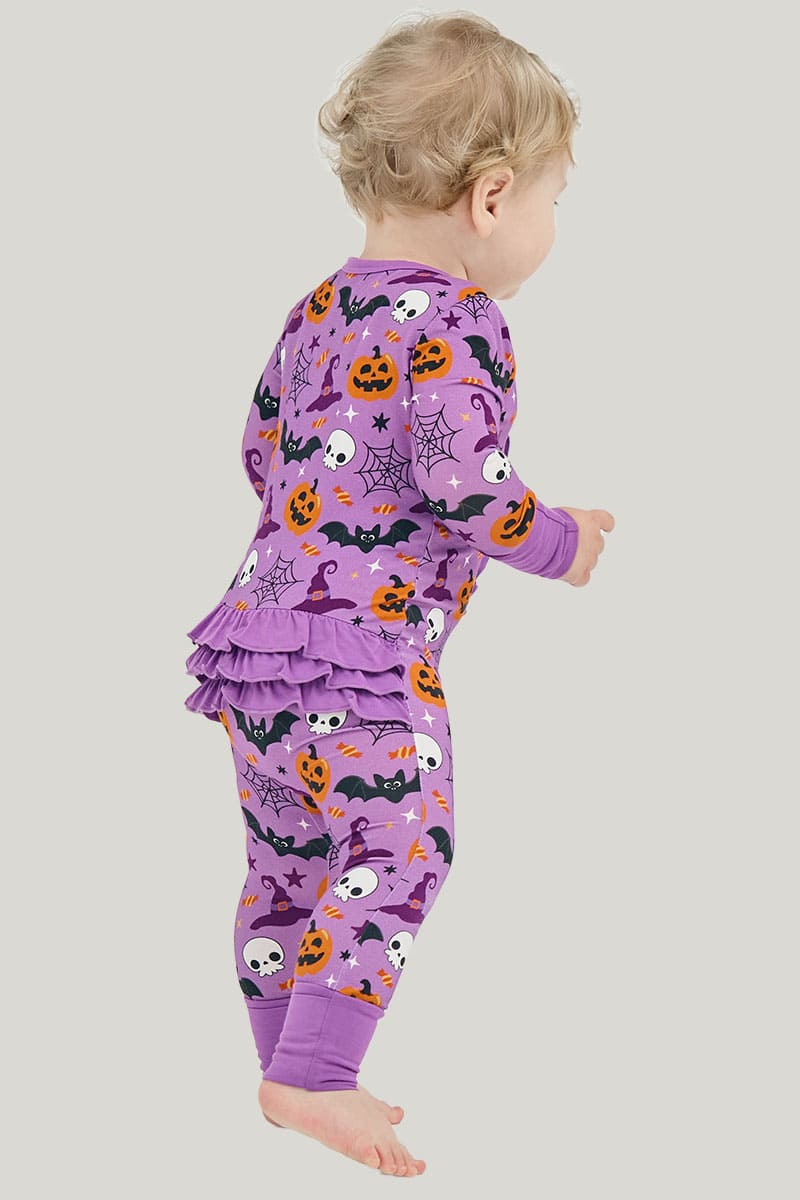 Private Label High Elastic Toddler Footed Onesies-2416520209