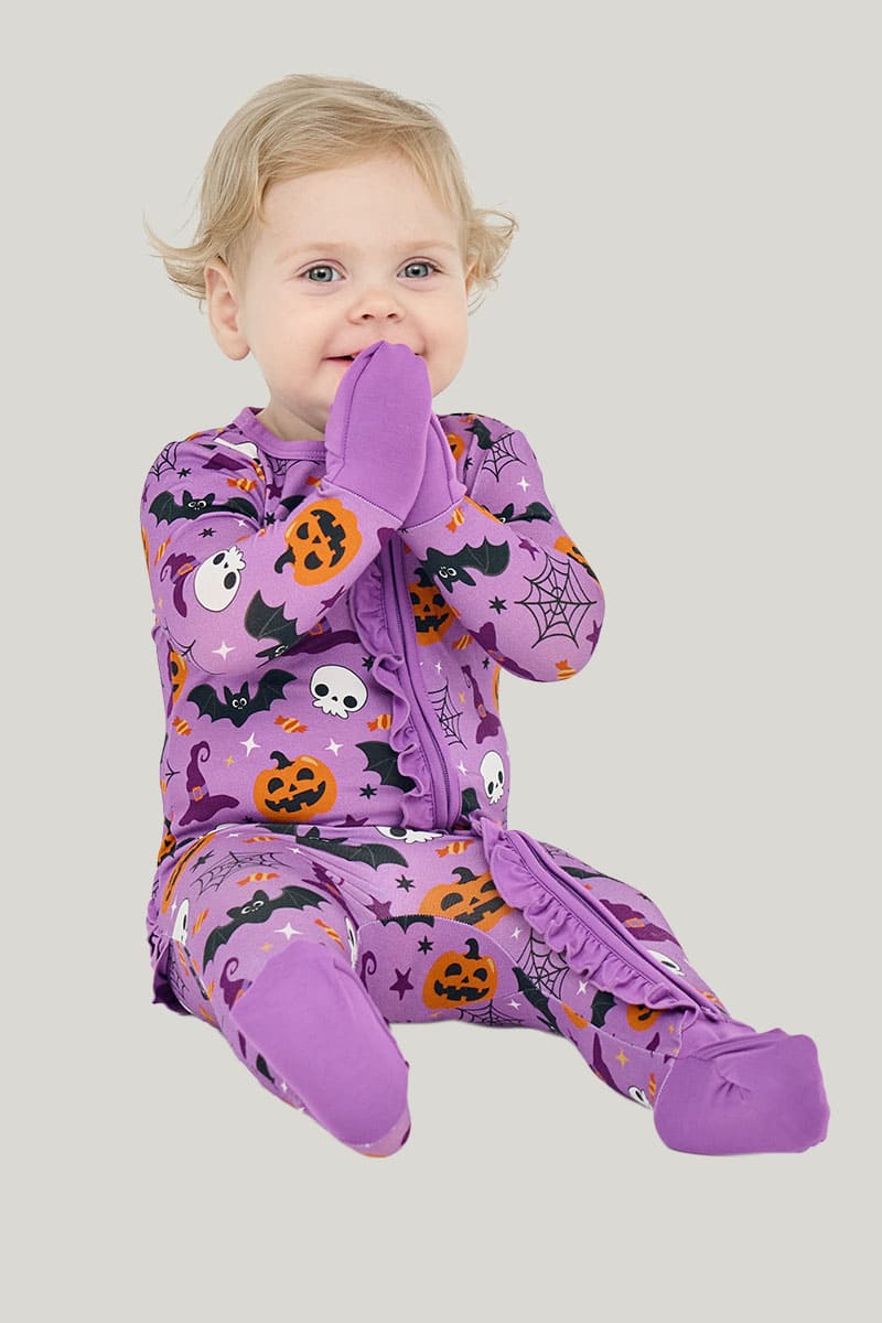 Private Label High Elastic Toddler Footed Onesies-2416520209