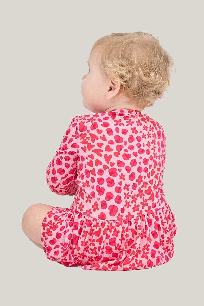 Toddlers Long-Sleeved Rompers With Dress Manufacturer-2416520251