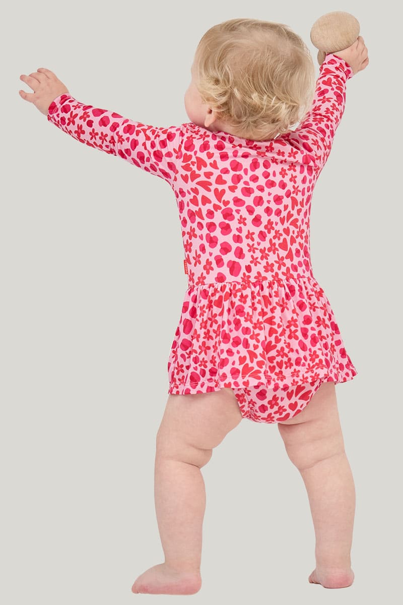 Toddlers Long-Sleeved Rompers With Dress Manufacturer-2416520251