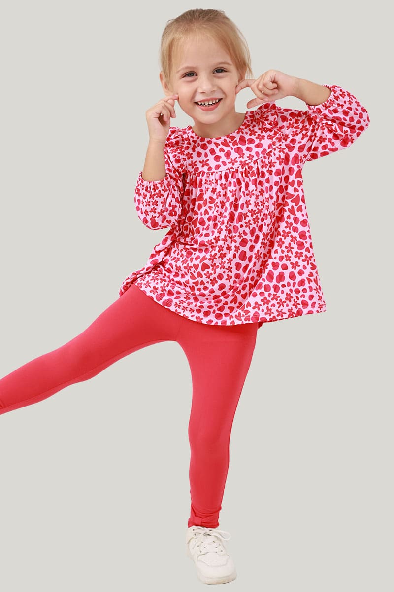 Wholesale Bamboo Kids Pajamas &Dress 2pcs Set