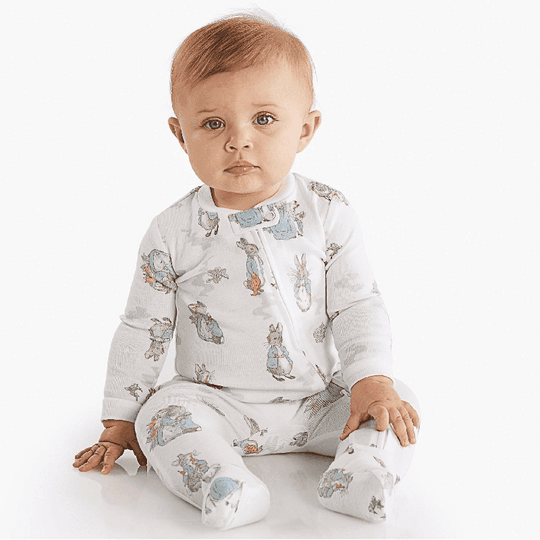 Wholesale Easter Newborn Footed Pajamas