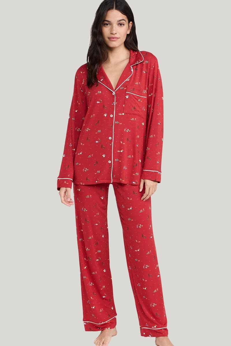 Women bamboo Pajamas Set Factory