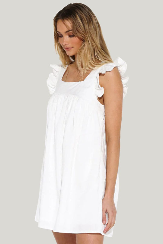 Private Label Solid Cotton Nightdress, Women'S Cami Midi Pajamas Wholesale Factory