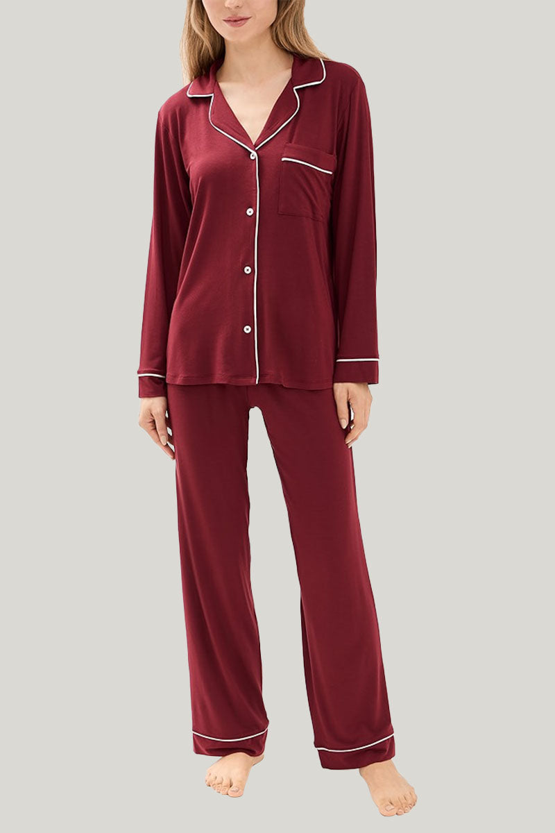 Natural Bamboo Viscose Pajama Set Manufacturer & Supplier 