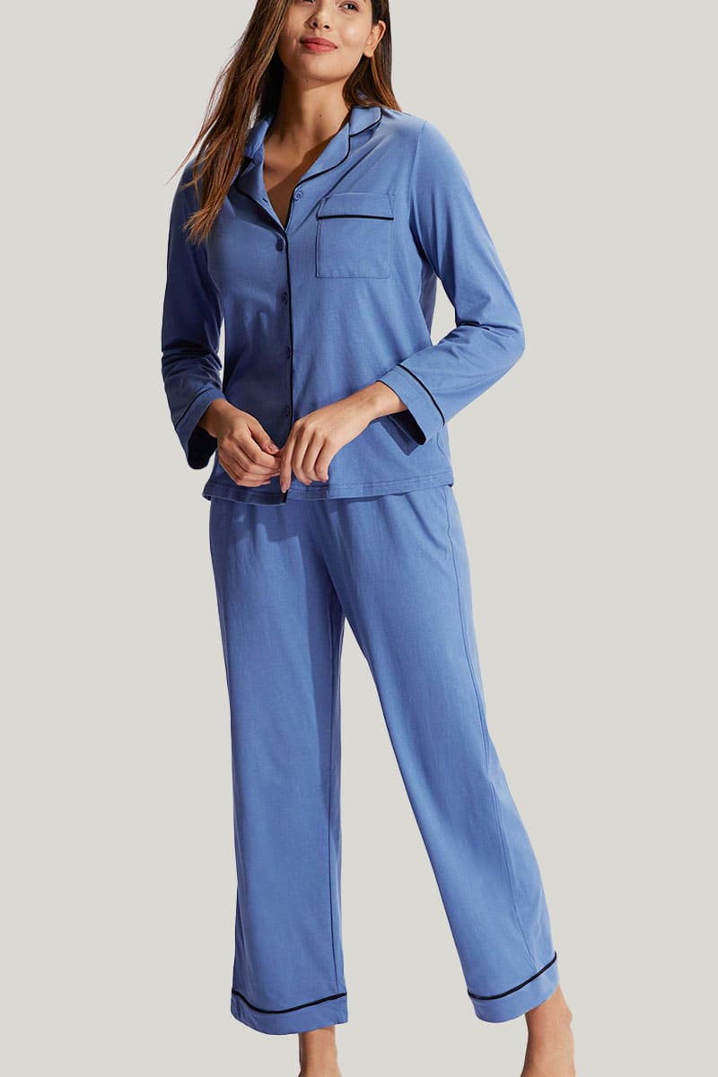 Women's Piping Pajama Pockets Manufacturer